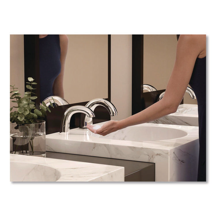 One Shot Soap Dispenser - Touch Free, Foam, 1.9 X 5.5 X 4, Polished Chrome