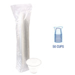 Clear Plastic PET Cups, 9 oz, 50/Pack