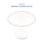 Clear Plastic PET Cups, 9 oz, 50/Pack
