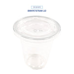 Clear Plastic Cold Cups, Squat, 12 oz, 1,000/Carton