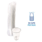 Clear Plastic PET Cups, 14 oz, 50/Pack