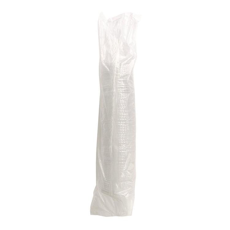 Crystal-Clear Cold Cup Straw-Slot Lids, Fits 9 oz to 10 oz Cold Cups, Plastic, Clear, 1,000/Carton
