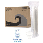 Clear Plastic Cold Cups, Squat, 9 oz, 1,000/Carton