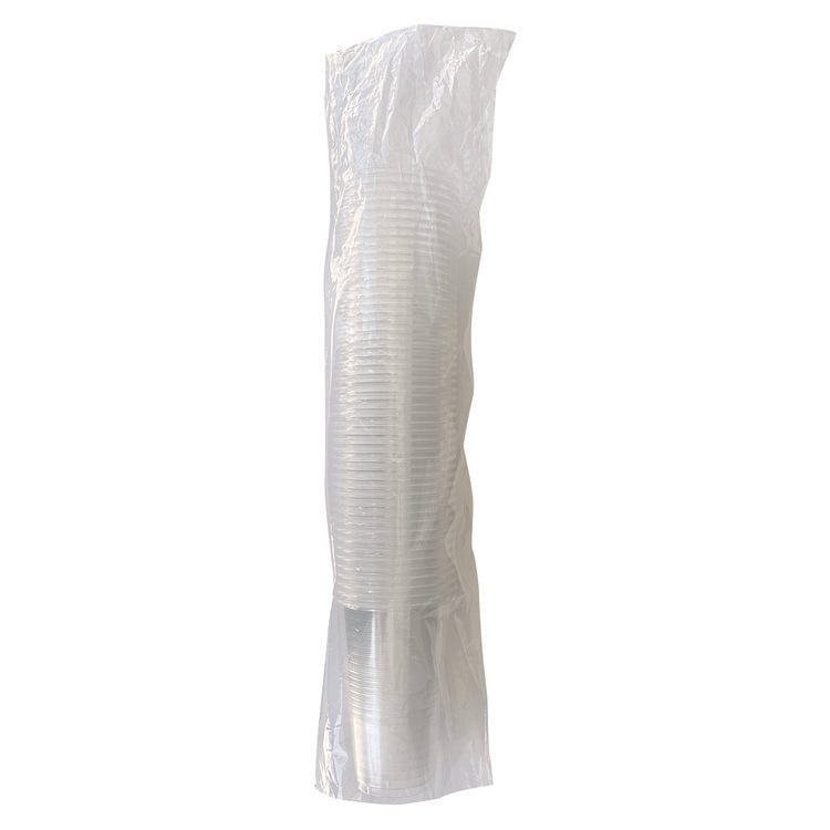 Translucent Plastic Cold Cups, 20 oz, Clear, 1,000/Carton