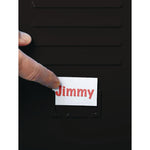 Steel Storage Locker, 1 Compartment, 15 x 15 x 48, Black