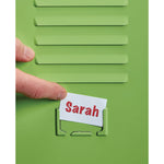 Steel Storage Locker, 1 Compartment, 15 x 15 x 48, Green