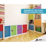 Steel Storage Locker, 1 Compartment, 15 x 15 x 24, Blue