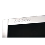 Steel Storage Locker, 2 Compartment, 12 x 12 x 72, Black