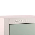 Steel Storage Locker, 4 Compartment, 12 x 12 x 72, Misty Green