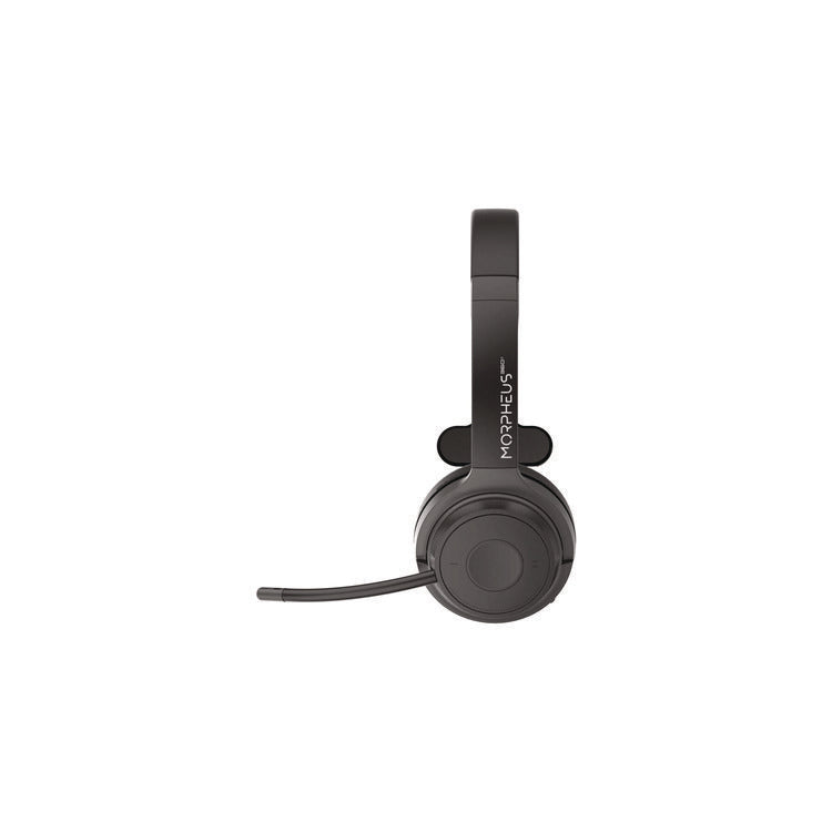 HS6200MBT Wireless Mono Headset with Detachable Boom Microphone, Over the Head