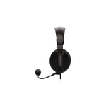 Deluxe Multimedia Stereo USB Headset with Adjustable Boom Microphone, Over the Head, Binaural