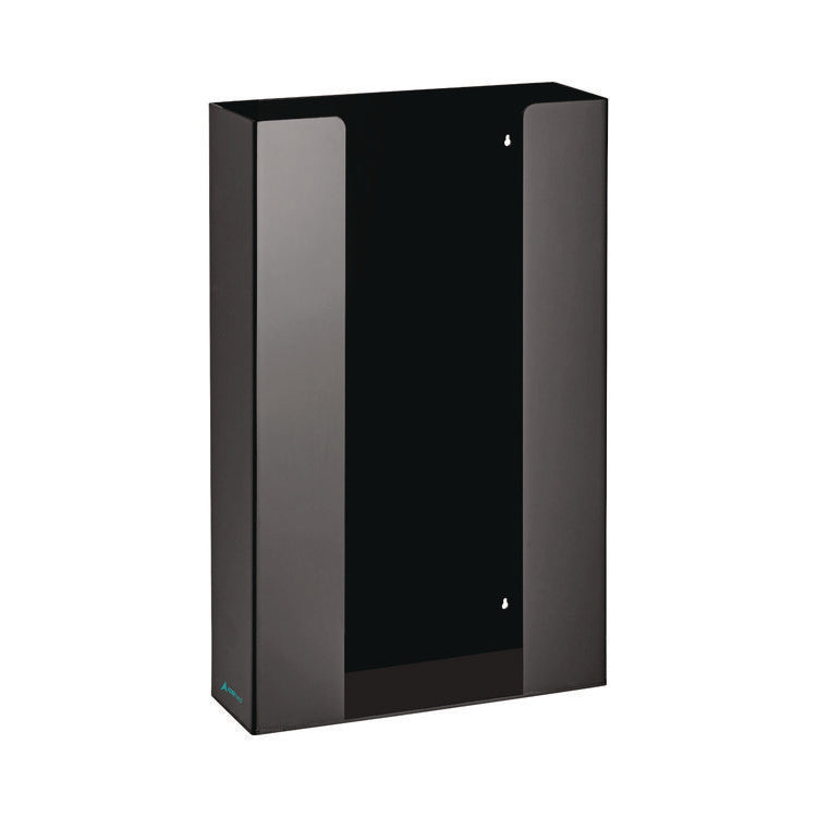 Acrylic Glove Dispenser, Triple Box Capacity, 10.2 x 3.5 x 16.1, Black