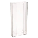 Acrylic Glove Dispenser, Quad Box Capacity, 10.2 x 3.5 x 21.1, Clear