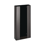 Acrylic Glove Dispenser, Quad Box Capacity, 10.2 x 3.5 x 21.1, Black