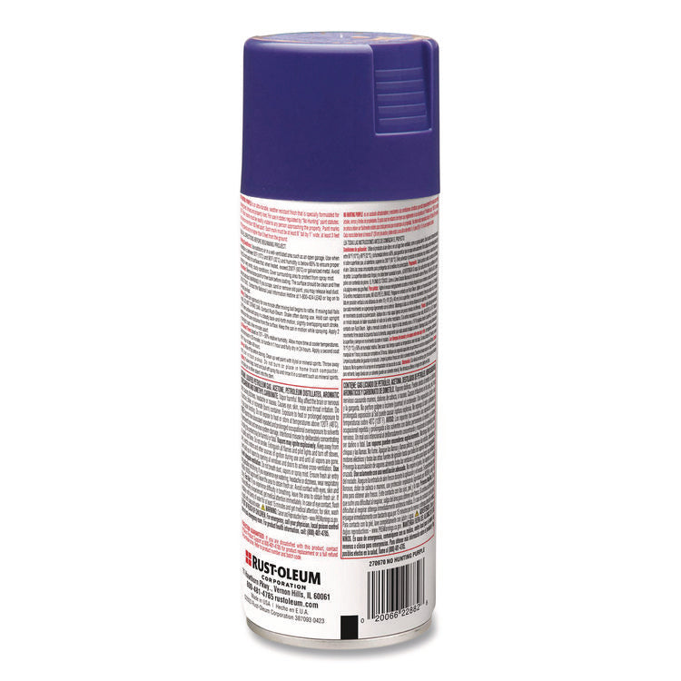 Specialty No Hunting Purple Spray Paint, Flat No Hunting Purple, 12 oz Aerosol Can