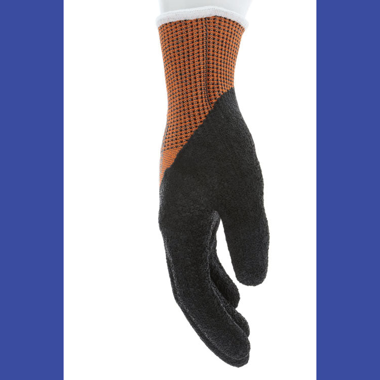 Cut Pro 92743LT Gloves, 10" Long, Medium, Black/Orange, 12 Pairs