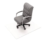 Cleartex Advantagemat Phthalate Free PVC Chair Mat for Hard Floors, 53" w x 45" l, Clear