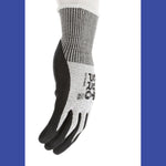 Cut Pro 92754BP Gloves, 10" Long, Medium, Black/Gray, 12 Pairs
