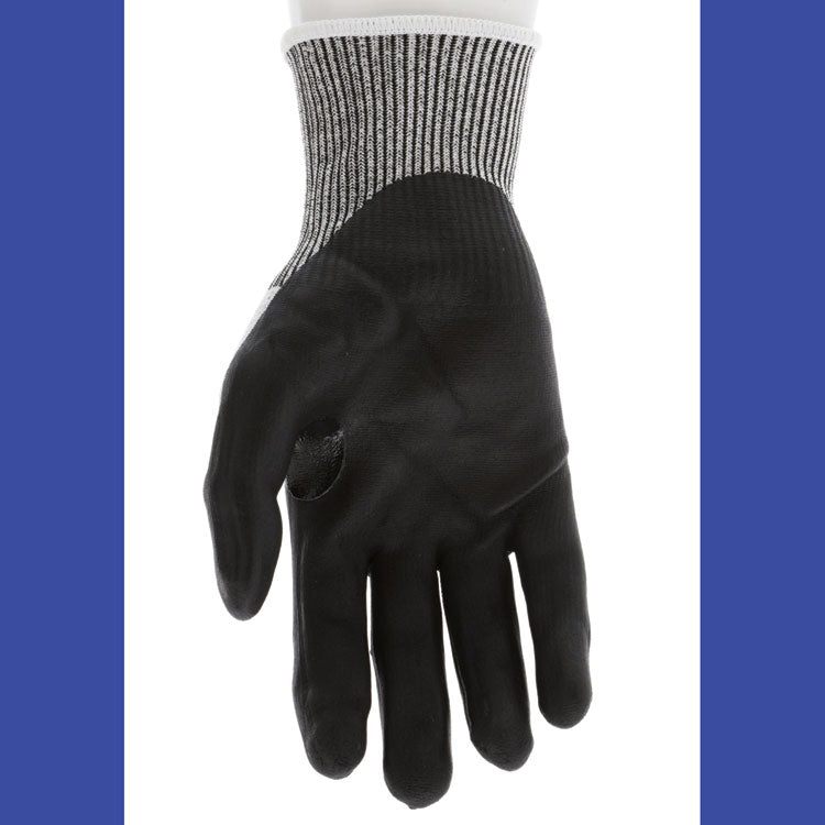Cut Pro 92754BP Gloves, 10" Long, Medium, Black/Gray, 12 Pairs