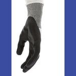 Cut Pro 92754BP Gloves, 10" Long, Small, Black/Gray, 12 Pairs