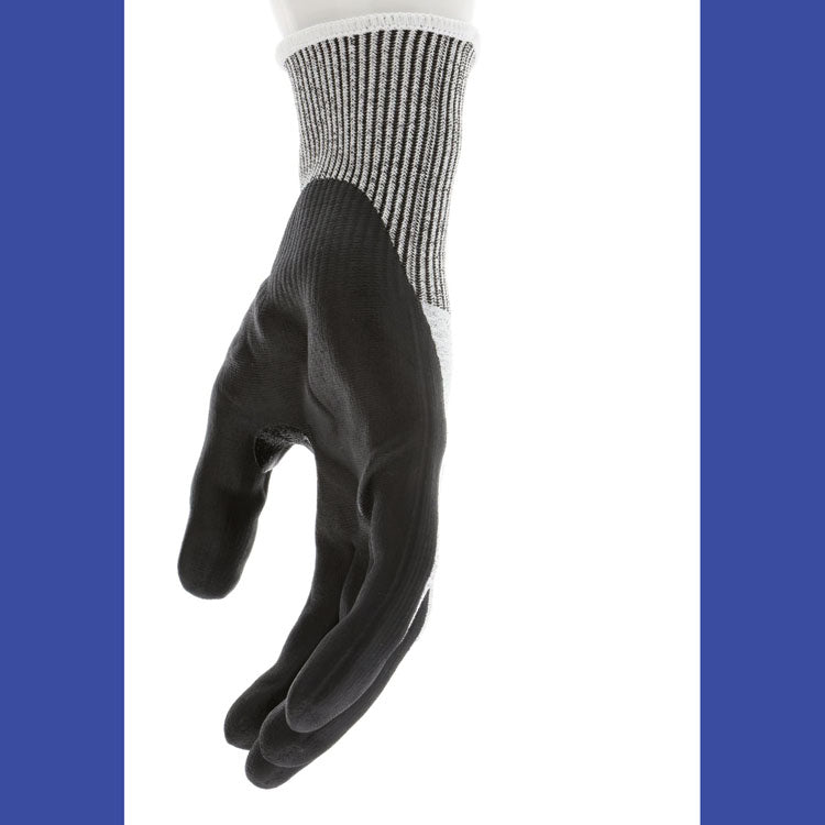 Cut Pro 92754BP Gloves, 10" Long, X-Large, Black/Gray, 12 Pairs