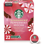 Peppermint Mocha K-Cup, 22/Box, 4/Carton