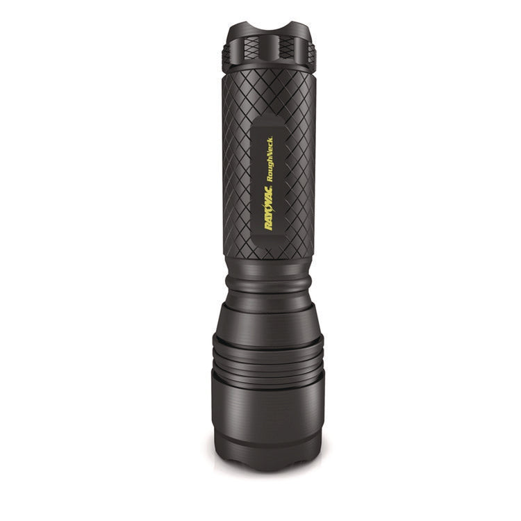 Led Aluminum Flashlight, 3 Aaa Batteries (included), Black