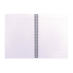 B5 Size Notebook, 1-Subject, Medium/College Rule, Metallic Green/White Cover, (100) 9.8 x 6.9 Sheets, 3/Pack