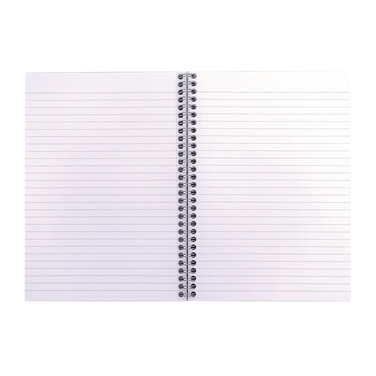 B5 Size Notebook, 1-Subject, Medium/College Rule, Metallic Green/White Cover, (100) 9.8 x 6.9 Sheets, 3/Pack