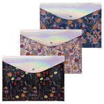 Stud Wallet, 2" Expansion, Assorted Blum, 3/Pack