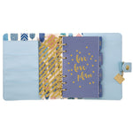 Personal Planner, 7.48 x 6.42, Blue Cover, 12-Month, Undated