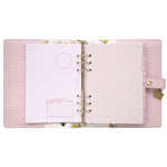 A5 Planner, 10.24 x 9.25, Pink Cover, 12-Month
