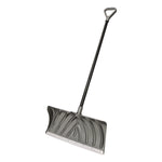 Steel Core Snow Pusher with Wear Strip, 24" Width x 57.55" Length