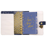Personal Planner, Color Wash, 7.48 x 6.42, Blue/Green/Red/Yellow Cover, 12-Month, Undated