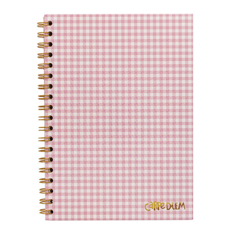 B5 Size Notebook, 1-Subject, Medium/College Rule, Pink Cover, (80) 6.9 x 4.9 Sheets, 3/Pack