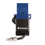Store n' Go Dual USB 3.2 Gen 1 Flash Drive for USB-C Devices, Blue