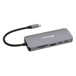 USB-C Pro Multiport Hub9 Port, Gray