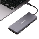 USB-C Pro Multiport Hub14 Port, Gray