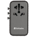 UTA-06 Gan III Universal Travel Adapter, (2) USB-A/(2) USB-C/Quick Charge 4+