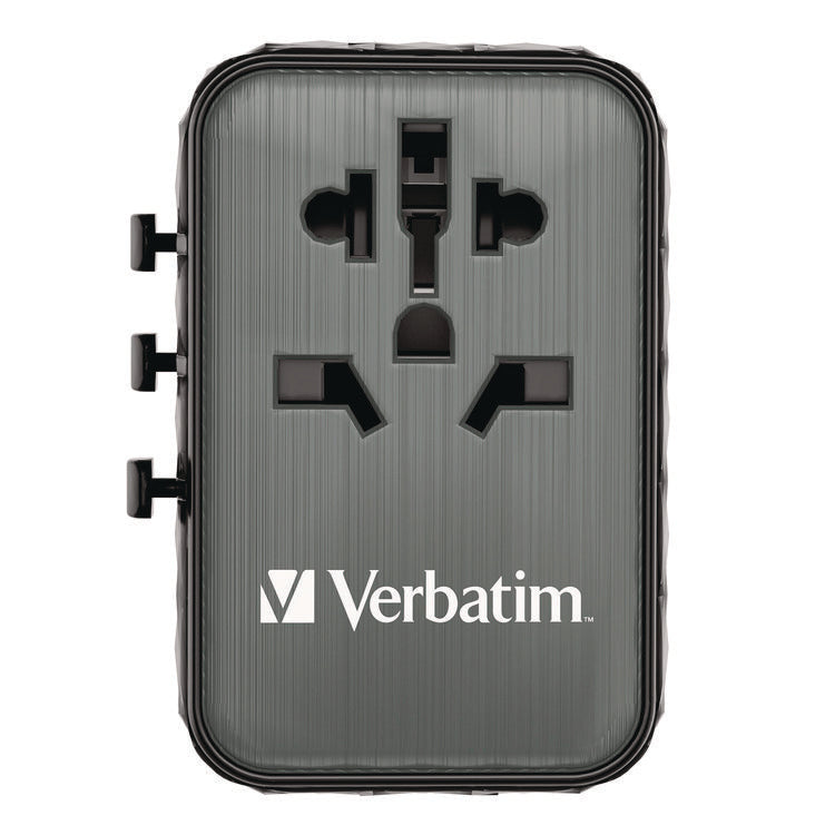 UTA-05 Gan III Universal Travel Adapter, (2) USB-A/(2) USB-C/Quick Charge 4+
