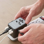 UTA-08 Universal Travel Adapter, (3) USB-A/(3) USB-C