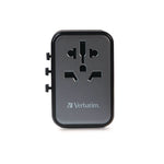 UTA-09 Gan III Universal Travel Adapter, (2) USB-A/(2) USB-C/USB-C with Power Delivery 3.0