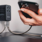 UTA-10 GaN III Universal Travel Adapter, (3) USB-A/(3) USB-C