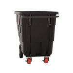 0.5 cu yd Light Duty Tilt Truck, 850 lb Capacity, Black