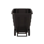 0.5 cu yd Light Duty Tilt Truck, 850 lb Capacity, Black