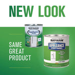 Appliance Epoxy Gloss Paint, Gloss White, 1 qt Bucket/Pail, 2/Carton