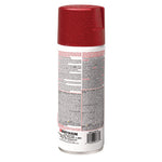 Specialty Glitter Spray Paint, Glitter Red, 10.25 oz Aerosol Can, 6/Carton