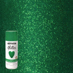 Specialty Glitter Spray Paint, Glitter Kelly Green, 10.25 oz Aerosol Can, 6/Carton