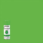 Specialty Fluorescent Spray Paint, Flat Fluorescent Green, 11 oz Aerosol Can, 6/Carton