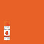 Specialty Fluorescent Spray Paint, Flat Fluorescent Orange, 11 oz Aerosol Can, 6/Carton